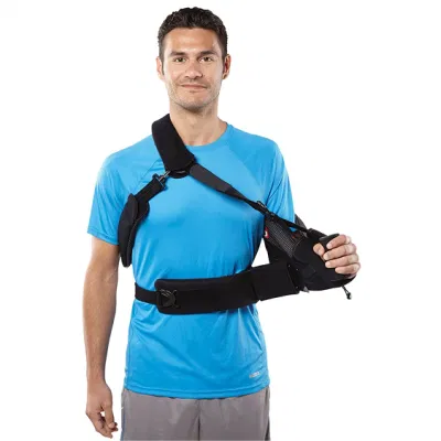 カスタム調節可能なスポーツ通気性防水ネオプレン弾性整形外科用肩サポートブレース